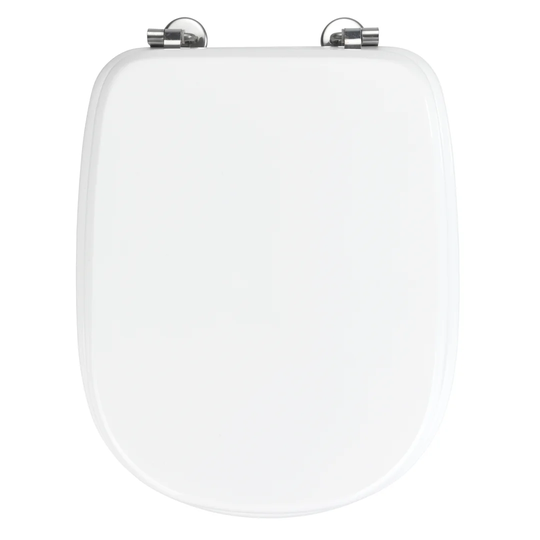 Sianna toilet seat, MDF toilet seat suitable for Ideal Standard Tesi, Roca Dama, and many other commercial ceramics, stainless steel fixing