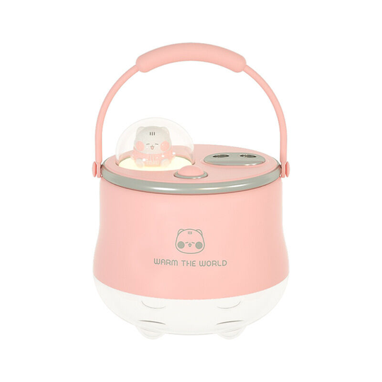 Ilovemilan - Cool Mist Humidifier, 400ml Mini Portable Humidifier with Dual Spray Adjustable Personal Humidifier for Kids Room Office Home Office,