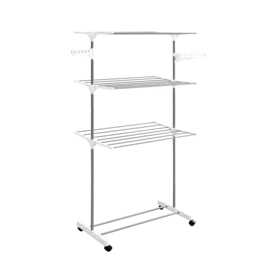 LAUNDRY DRYING RACK WITH CASTERS