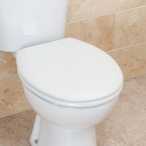 Bemis 4100 Danube Silentium Soft Close Round White Toilet Seat