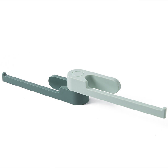Clothes Hanger Storage Rack Wall Mounted Clothing Hanger Rack Wardrobe Clothes Display Organizer Clothes Hanger Rack Hanger Storage Holder, Green