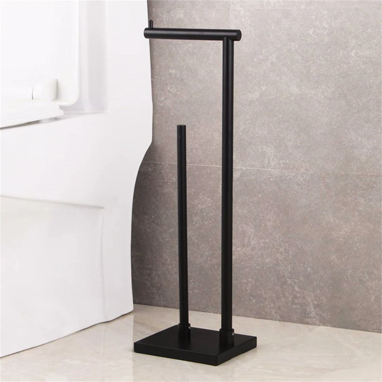 Vanpelt Free Standing Toilet Roll Holder