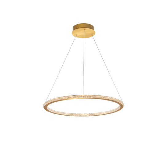 Larkin 1-Light Novelty Geometric LED Pendant