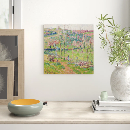 'Landscape' by Henry Moret Painting Print