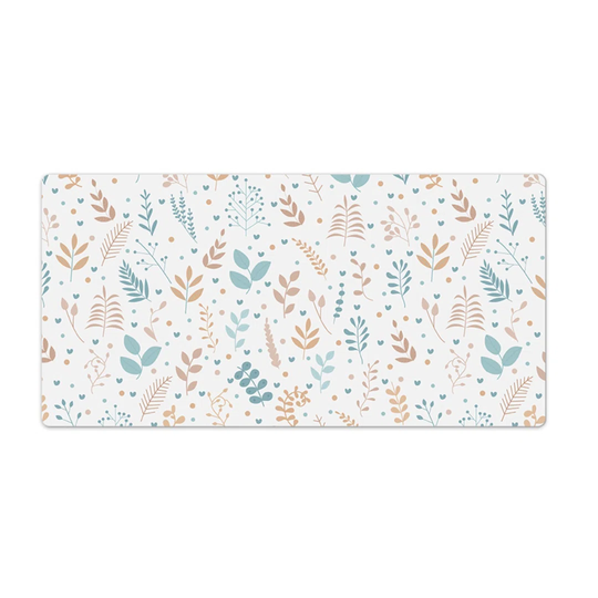 Grudnitski Small Leaves Desk Pad