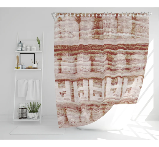 Yankee Candle Galore Designer Shower Curtain