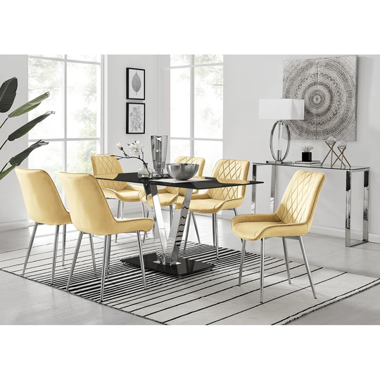 Walthourville 6 - Person Dining Set