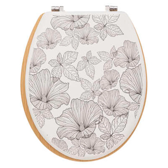 Stringham Elongated Standard Toilet Seat