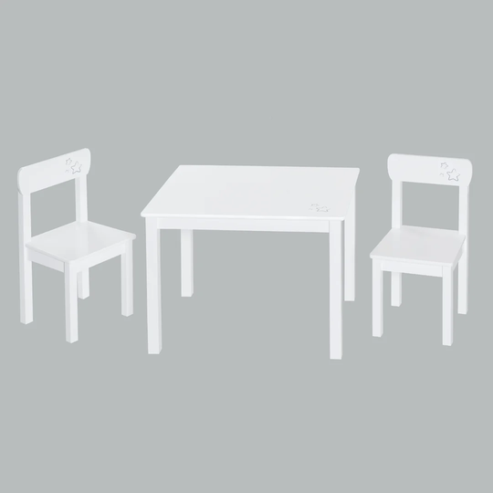 Little Stars Children's 3 Piece Table and Chair Set