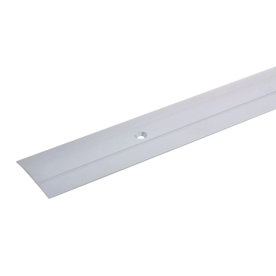 Abdulazim Metal 0.18 cm Thick x 4 cm Wide x 100 cm Length Overlap Reducer in Silver