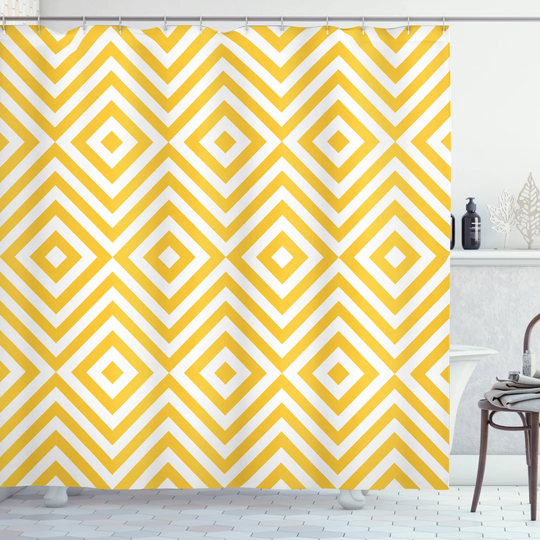 Benardo Polyester Shower Curtain Set