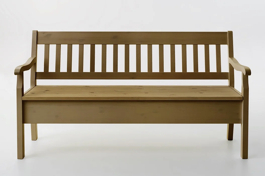 Boston Wood Storage Bench
