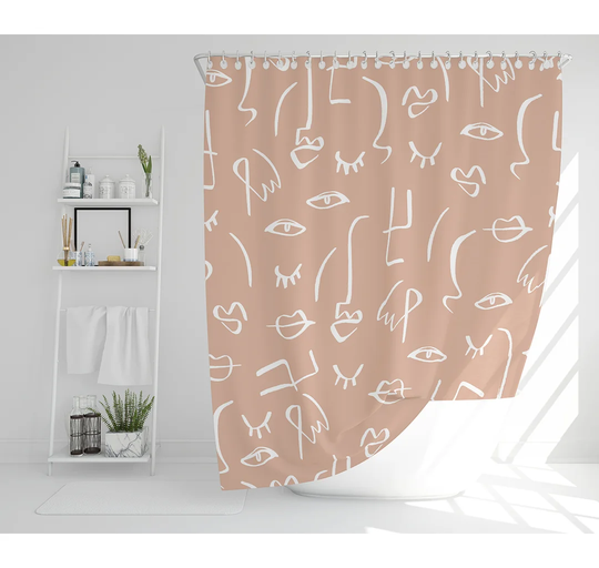 Ellalouise Polyester Shower Curtain