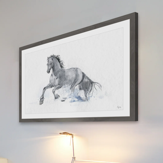 El Caballo by Eyre Tarney - Picture Frame Painting Print on Paper