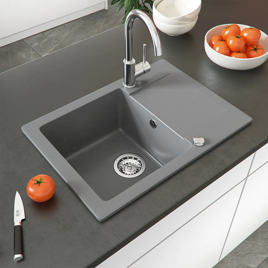 Bukovinka Single Bowl Kitchen Sink
