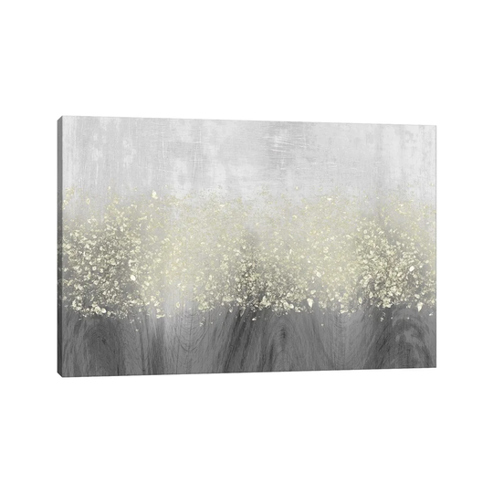 Glitter Swirl II by Jennifer Goldberger - Wrapped Canvas Painting Print