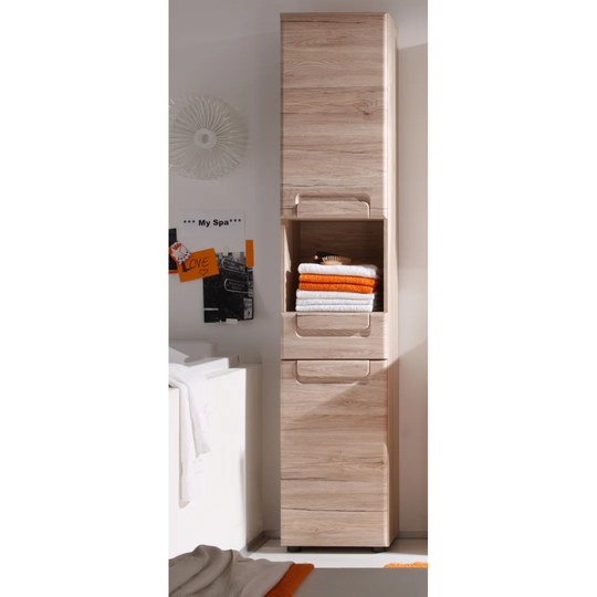 Gochenour 37 x 184cm Free-Standing Tall Bathroom Cabinet