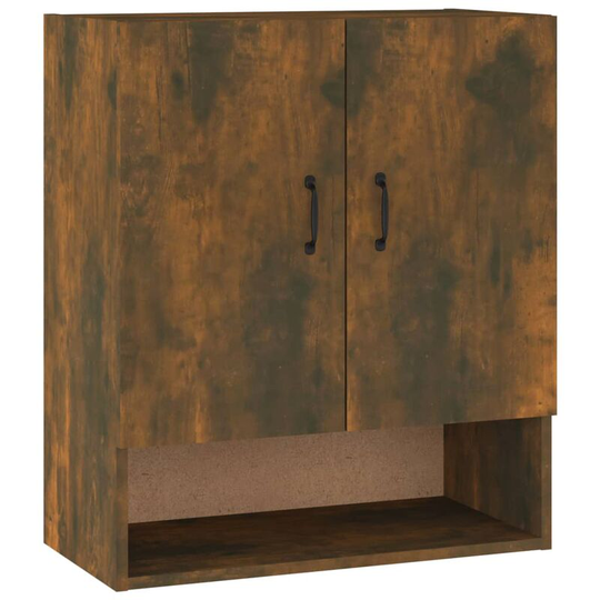 Vidaxl - Wall Cabinet Smoked Oak 60x31x70 cm Engineered Wood Brown