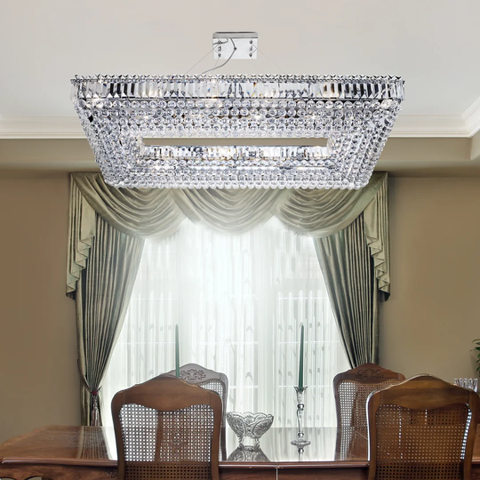 Amir 24 -Light 61.5cm Semi Flush Mount