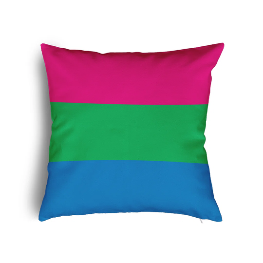 Freidy Striped Square Scatter Cushion with Filling