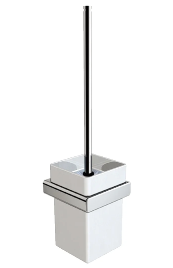 Vernon Wall-Mounted Toilet Brush and Holder