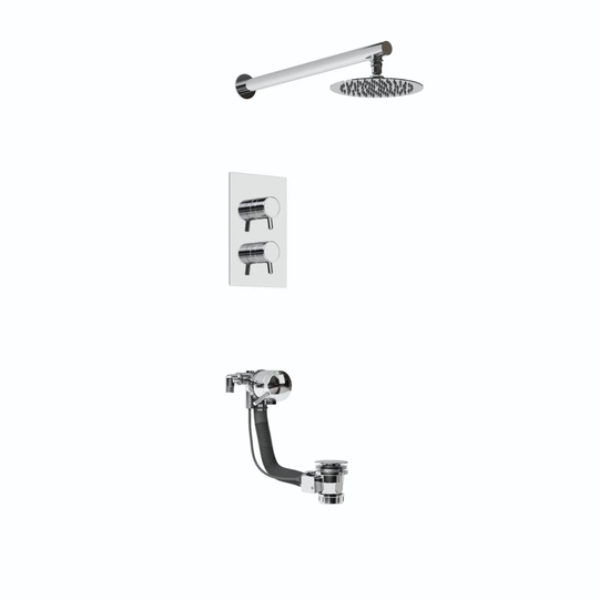 Prism Thermostatic Shower with Fixed Shower Head