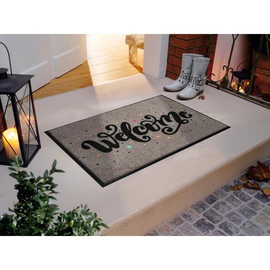 Welcome Confetti Doormat