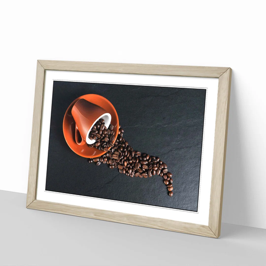 'Coffee Beans' Framed Photographic Print