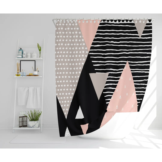 Wenee Polyester Shower Curtain