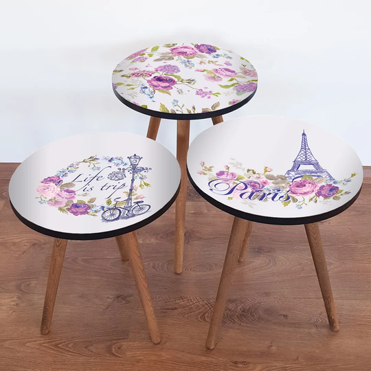 Marylou 3 Piece Nest of Tables