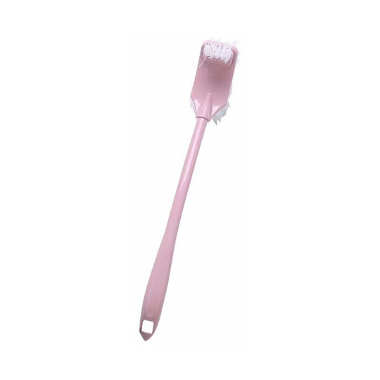 Toilet brush set with basic powder