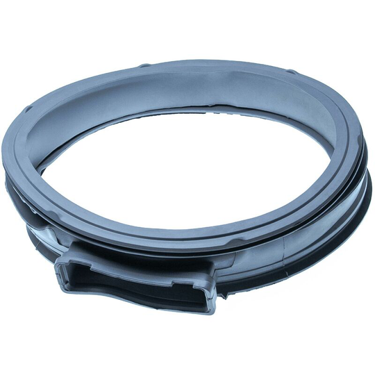 Door Seal compatible with lg F14WD96TH2, F174J82WRH, F174J82WRHT, F4J7FH1W, F4J8FH2S Washing Machine - Rubber, Diameter 40 cm, Grey - Vhbw