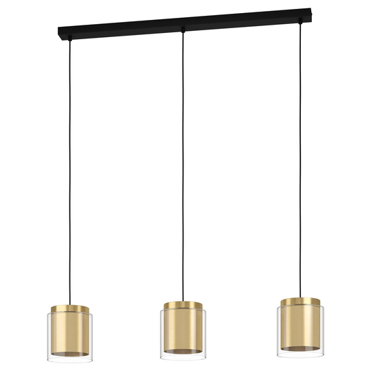 Lazaro 3-Light Kitchen Island Jar Pendant