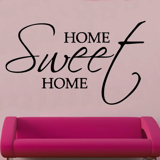 Home Sweet Home Design 2 Wall Sticker