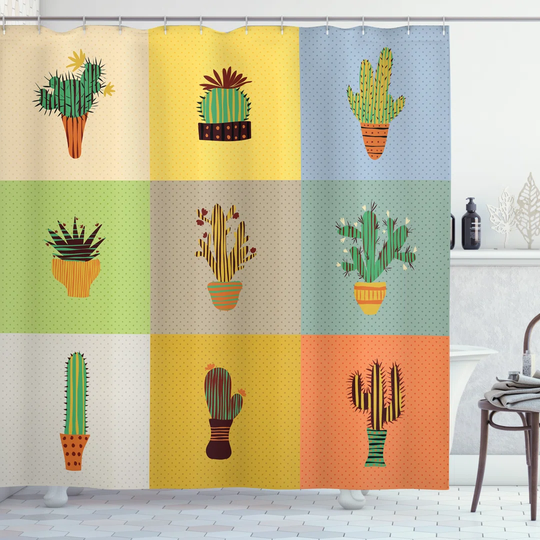 Beriguette Polyester Shower Curtain Set