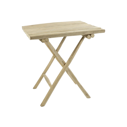 Oneridge Folding Teak Bistro Table