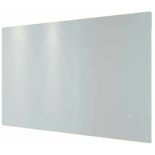Rak Amethyst Landscape led Mirror with Switch and Demister Pad 600mm h x 1000mm w Illuminated