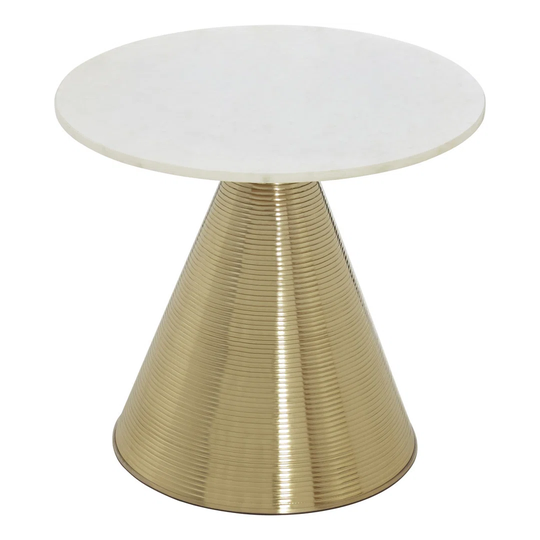 Bissonet Martini Table With White Marble Top