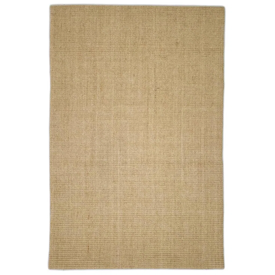 August Grove Rug Natural Sisal Brown