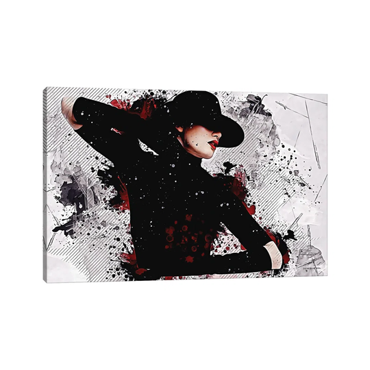 Feminine Elegance by Johan Marais - Wrapped Canvas Graphic Art