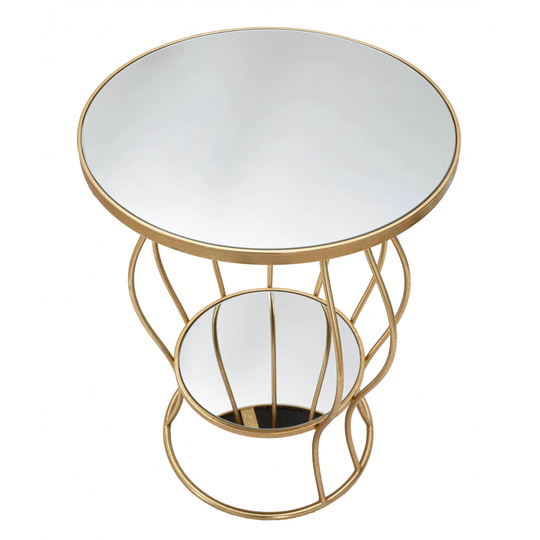 Aubusson Side Table with Storage