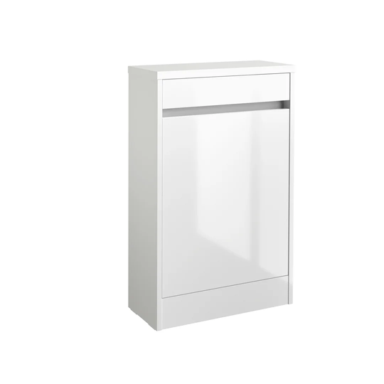 City 49.4cm W x 83cm H x 22.2cm D Back to Wall Toilet Unit