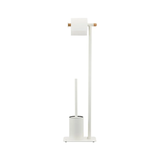 Brix Metal Free-Standing Toilet Brush & Holder