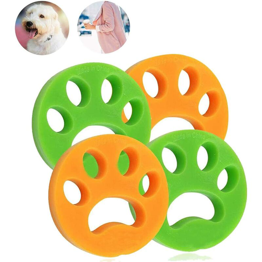 4 Pieces Pet Hair Remover, For Washing Machine