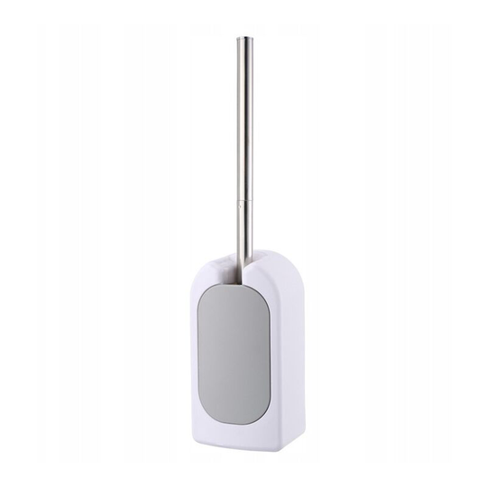 Wall brush toilet brush bathroom accessories hanging gray