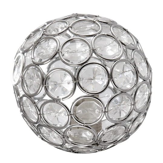 8.5cm Glass Sphere Lamp Shade