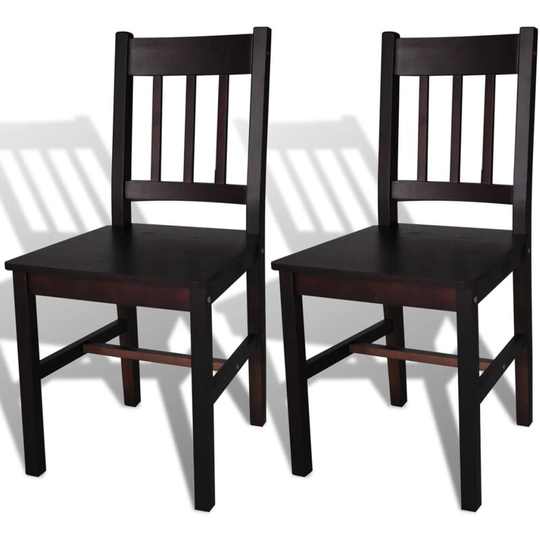 Marcos Solid Wood Dining Chair by August Grove Brown
