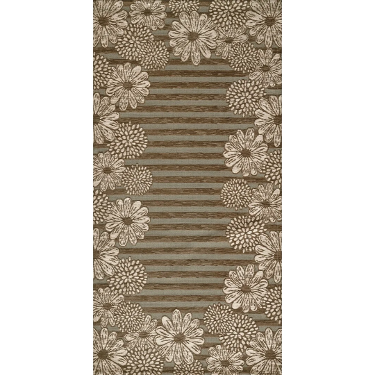 Emrys Sun Hooked Tan/Beige Rug