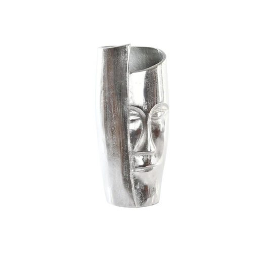 Boxrah Silver 31Cm Metal Table Vase