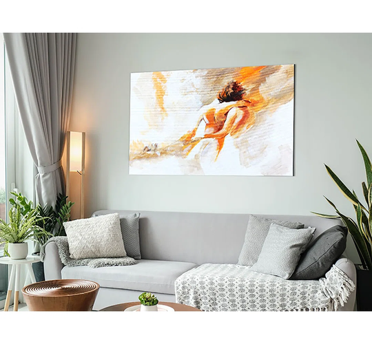 In Love - Unframed Graphic Art on Metal